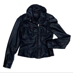 All Saints UK 8 US 4 Belvedere Moto Leather Jacket